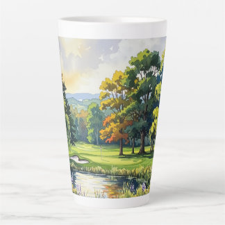 Golf Theme Milchtasse