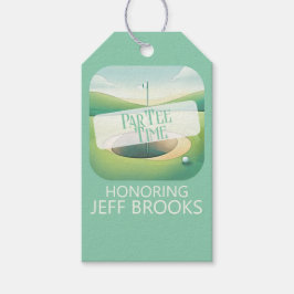 Golf Theme Party Geschenkanhänger