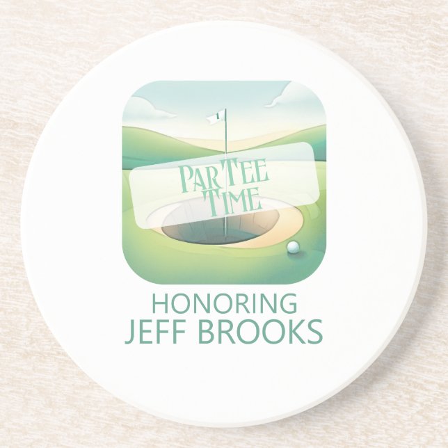 Golf Theme Party Getränkeuntersetzer (Vorne)