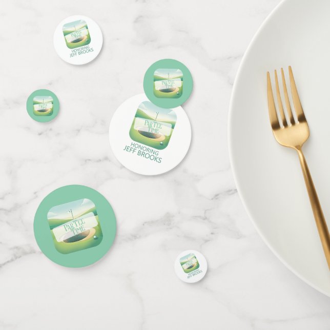 Golf Theme Personalisierter Tisch Confetti Konfetti (Gruppe)