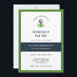 Golf Themed Ruhestand PAR - T-SHIRT Einladung<br><div class="desc">Golf Einladungen zum Par-T-Shirt! Jeder Golfer wird diese moderne Golf-Party Einladung Liebe.</div>