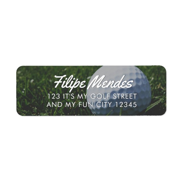 Golf Themed Sports Nice Modernes, Cooles Dekor (Vorne)