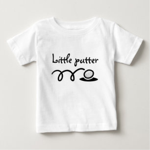 Golf-Themen-Baby-Outfit Süßes Putting-Design Baby T-shirt