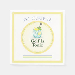 Golf-Themen-Event-Country-Club-Cocktailservietten Serviette