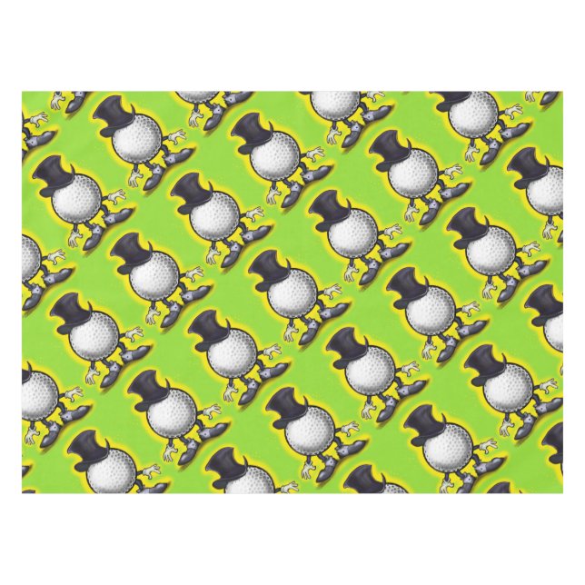 Golf Tischdecke (Vorderseite (Horizontal))