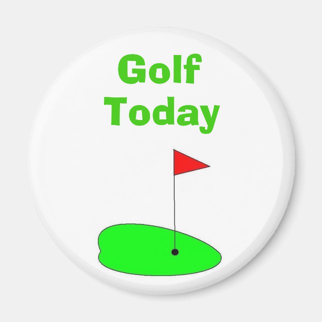 Golf Today Magnet (Vorne)