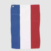 Golf Towel mit Flagge der Niederlande