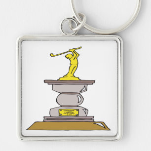 Golf-Trophäe Schlüsselanhänger