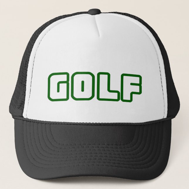 Golf Truckerkappe (Vorderseite)
