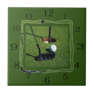 Golf-Uhr, Fliese