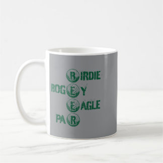 Golf und Bier Lustiger Golf Golfspielender Golfer- Kaffeetasse