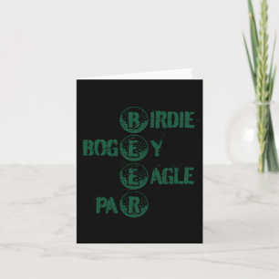 Golf und Biere Funny Golf Golfspielen Golfer Joke Karte