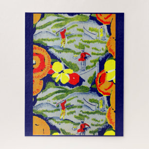 Golf und Blume Puzzle