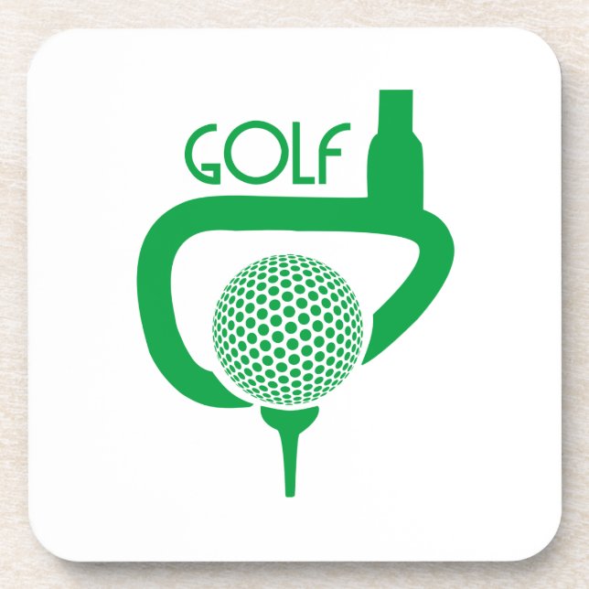 Golf Untersetzer (Vorderseite)