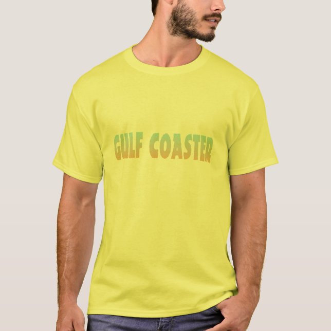 Golf-Untersetzerstrandentwurf T-Shirt (Vorderseite)