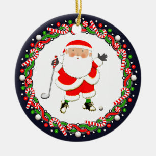 Golf-Urlaubsgeschenk Keramik-Ornament Keramik Ornament