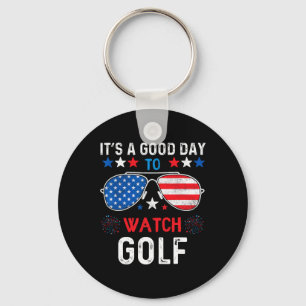 Golf USA Unterstütze das Team Sungles USA-Flagge Schlüsselanhänger