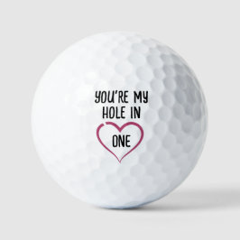 Golf Valentines Day Gifts For Golfer Love Couple Golfball