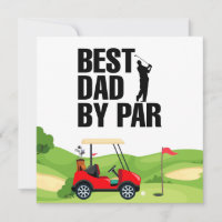 Golf Vater Bester Vater Par für Papa Vatertag