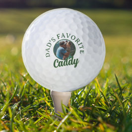 Golf Vater Favorite Caddy Individuelle Name Golfball