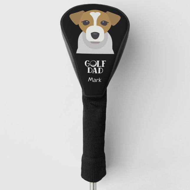 Golf Vater für Hunde Golf Headcover (Vorderseite)