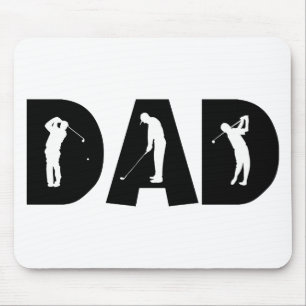Golf-Vater-Geschenk Mousepad