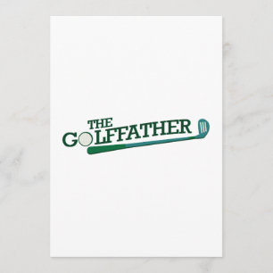 Golf-Vater-lustiges Vatertags-Geschenk Karte