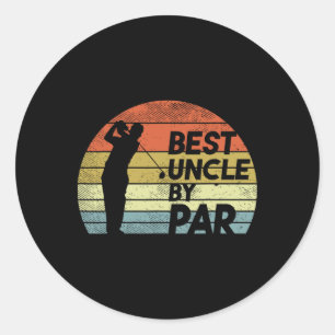 Golf Väter Tag Golfer Gi Runder Aufkleber
