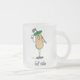 Golf Verrückte T-Shirts und Geschenke Mattglastasse