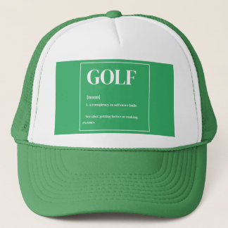Golf-Verschwörung Truckerkappe