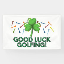 Golf viel Glück Golfen mit Kleeblatt St. Patrick's