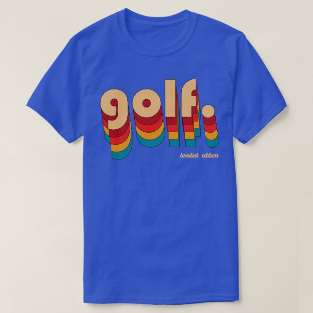 Golf Vintag T-Shirt (Design vorne)