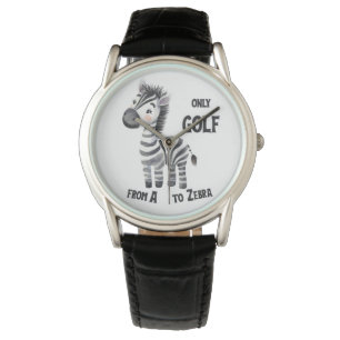 Golf von A bis Z, Zebra Armbanduhr