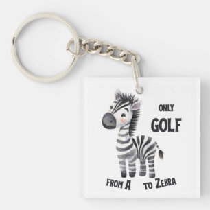 Golf von A bis Z, Zebra Schlüsselanhänger
