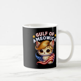 Golf von Ameowica Amerika Mexiko Trump Haar Katzen Kaffeetasse