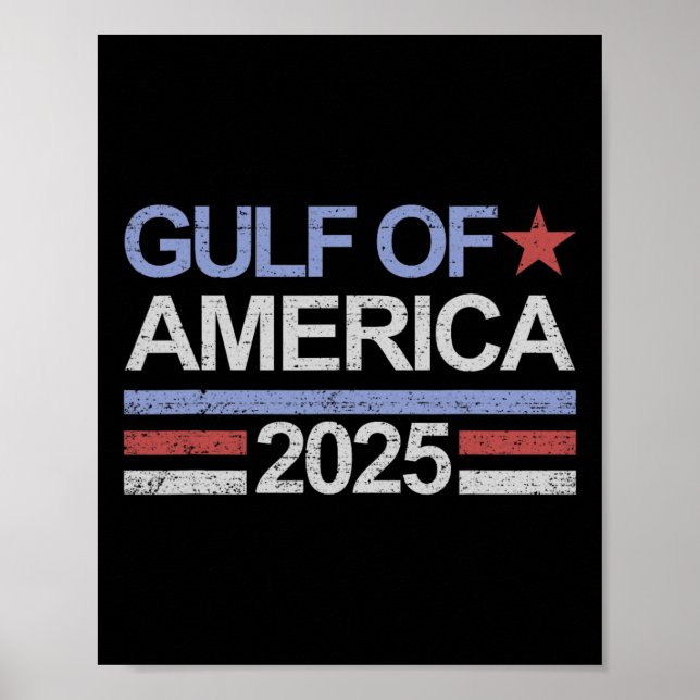 Golf von Amerika 2025 Golf von Amerika Poster (Vorne)