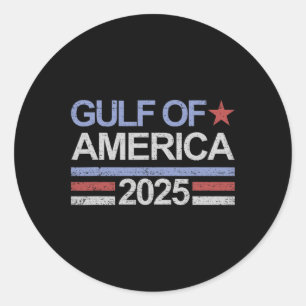 Golf von Amerika 2025 Golf von Amerika Runder Aufkleber