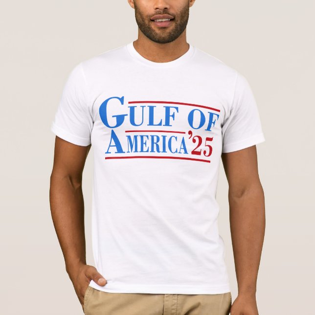 Golf von Amerika 2025 T-Shirt (Vorderseite)