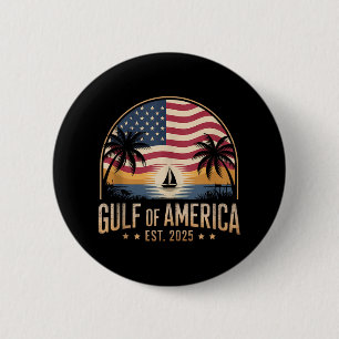 Golf von Amerika 2025 Vintage Retro-amerikanische  Button