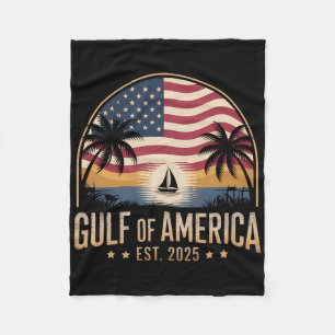 Golf von Amerika 2025 Vintage Retro-amerikanische  Fleecedecke