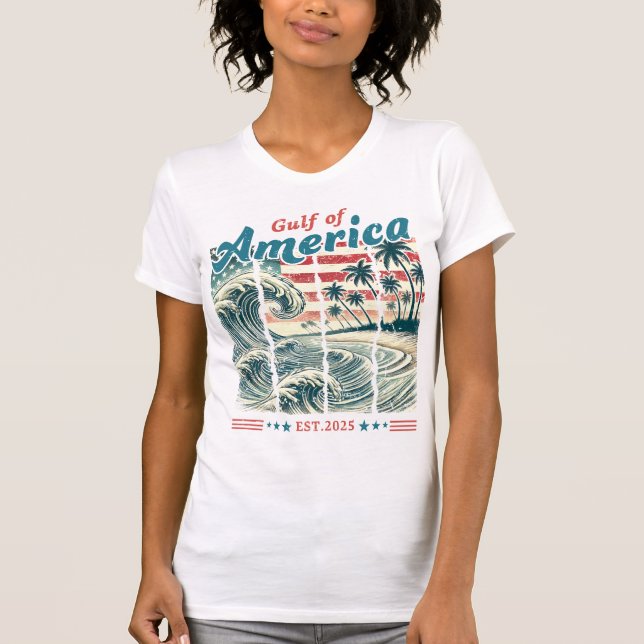 Golf von Amerika: Anfang 2025 T-Shirt (Vorderseite)