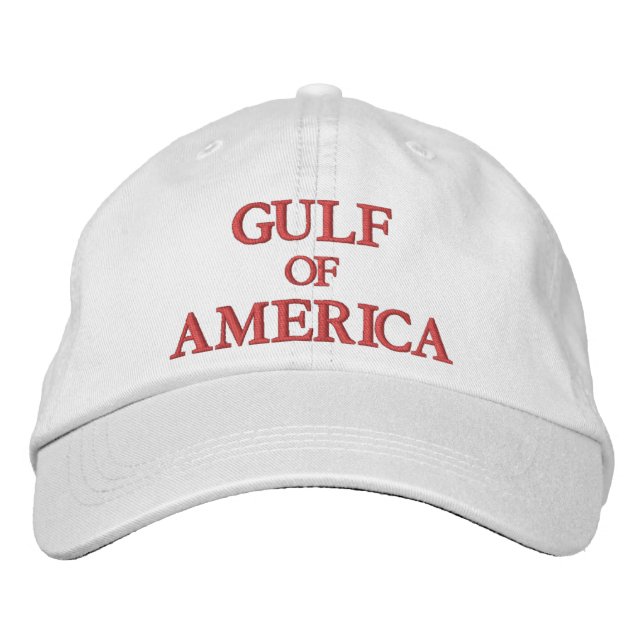 GOLF VON AMERIKA BESTICKTE BASEBALLKAPPE (Vorderseite)