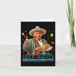 Golf von Amerika Est 2025 Cinco de Mayo Trump G Karte