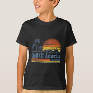 Golf von Amerika Est 2025 Retro Vintag Beach 1 T-Shirt