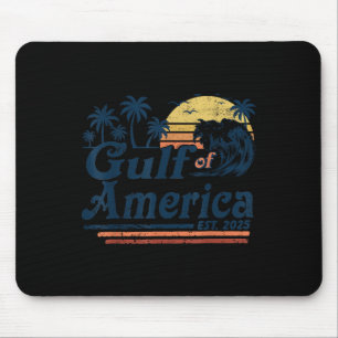 Golf von Amerika Est 2025 Retro Vintager Strand Mousepad