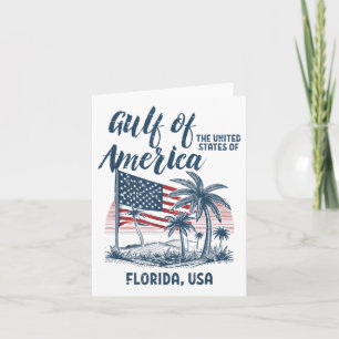 Golf von Amerika Florida USA Männer Frauen Kinder Karte