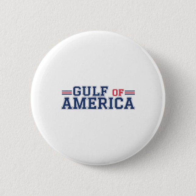 Golf von Amerika Funny Golf von Mexiko 4. Juli Button (Vorderseite)