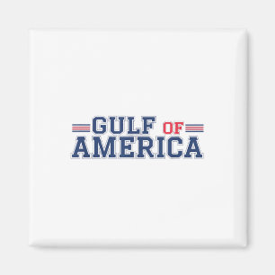 Golf von Amerika Funny Golf von Mexiko 4. Juli Magnet