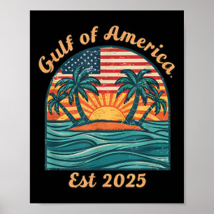 Golf von Amerika Funny Golf von Mexiko USA 2025 Poster