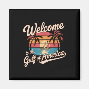 Golf von Amerika geben Männer Flag Strand _21 Magnet